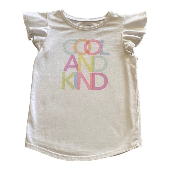 GIRLS SIZE 5 OUTFIT-CHILDRENS PLACE CORDUROY JUMPER WITH WHITE TOP - Picture 5 of 6